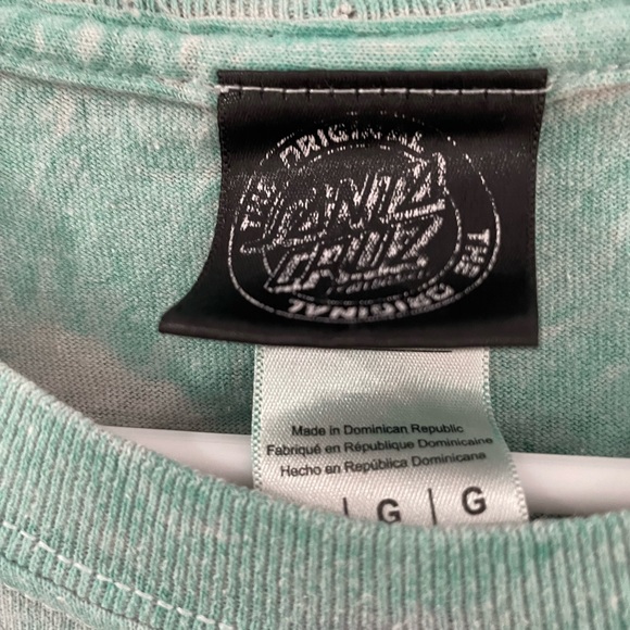 mens santa cruz t shirt tie dye - Picture 4 of 4